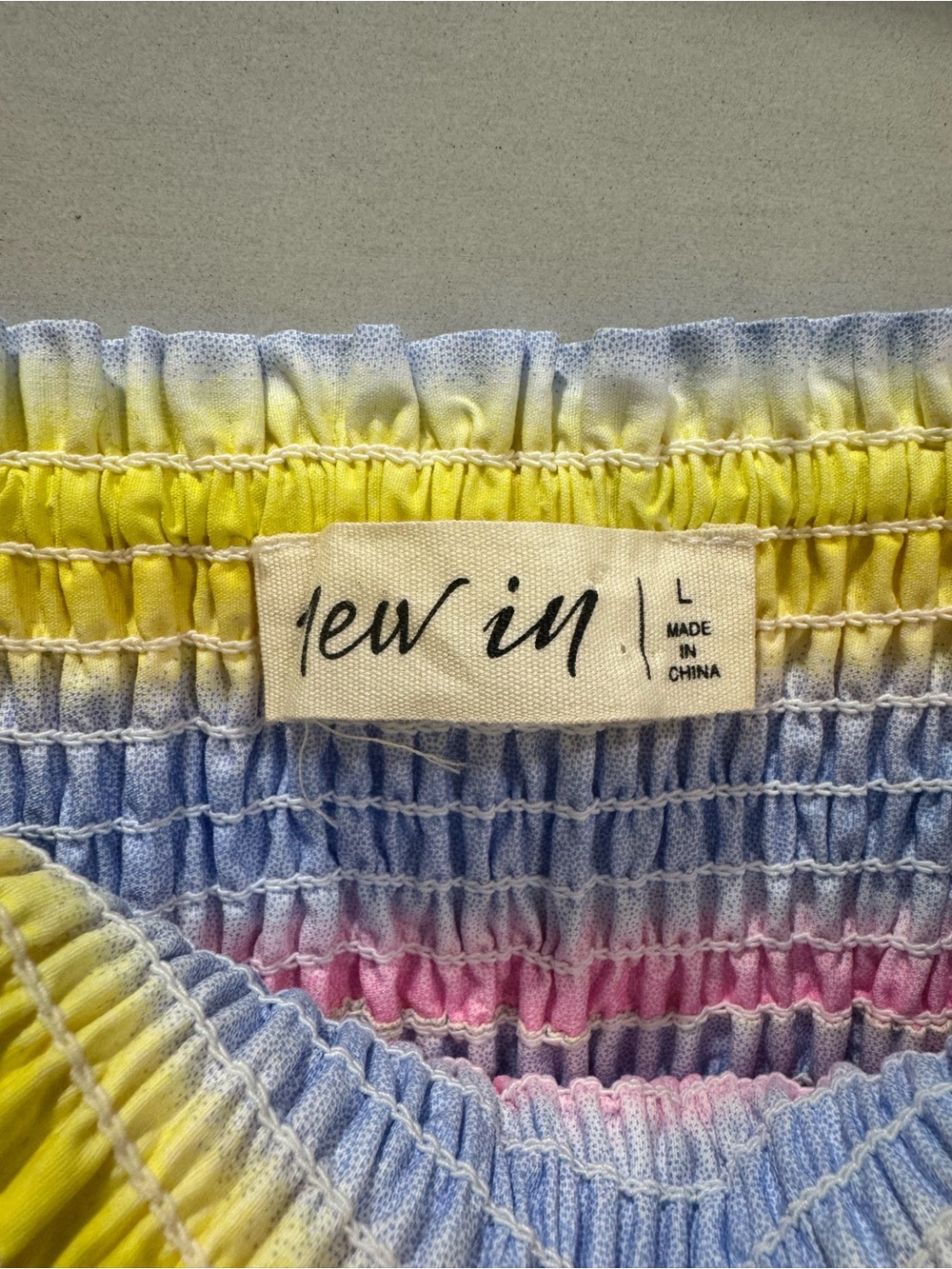 Midi Dress in Pastel Stripe - Picture 4 of 4